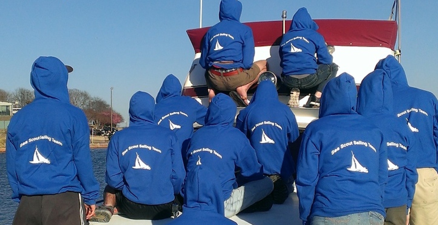 Sea Scouts At The Lake Ready To Cruise In New Hoodie! T-Shirt Photo