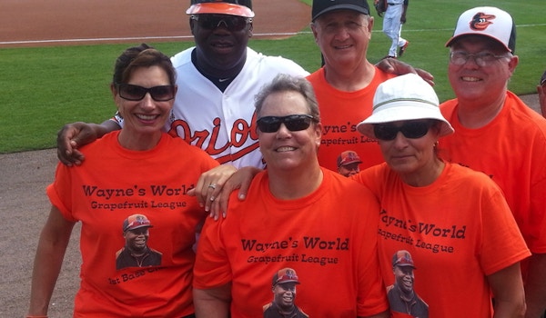 Wayne's World!  1st Base Fan Club T-Shirt Photo