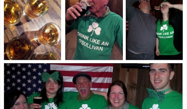 Picture of Drink Like An O'sullivan! Custom T-Shirt Design Drink Like An O'sullivan! T-Shirt Photo