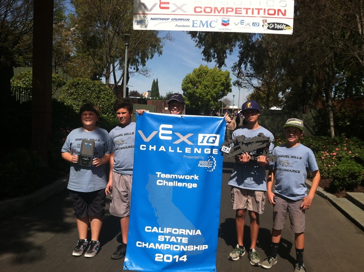 Vex Iq Robotics California State Champions T-Shirt Photo