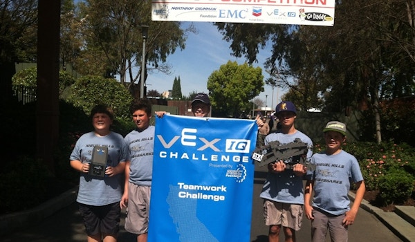 Vex Iq Robotics California State Champions T-Shirt Photo