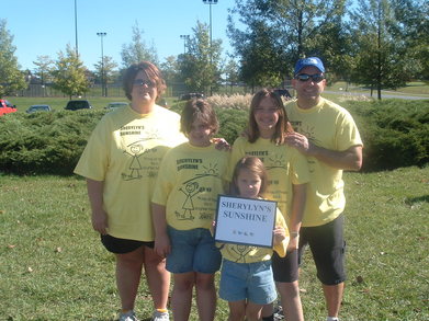 Walking For A Cure For Juvenile Diabetes T-Shirt Photo