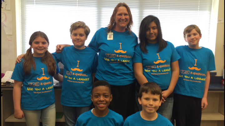 Ws Ryan Elementary Leadership Team T-Shirt Photo