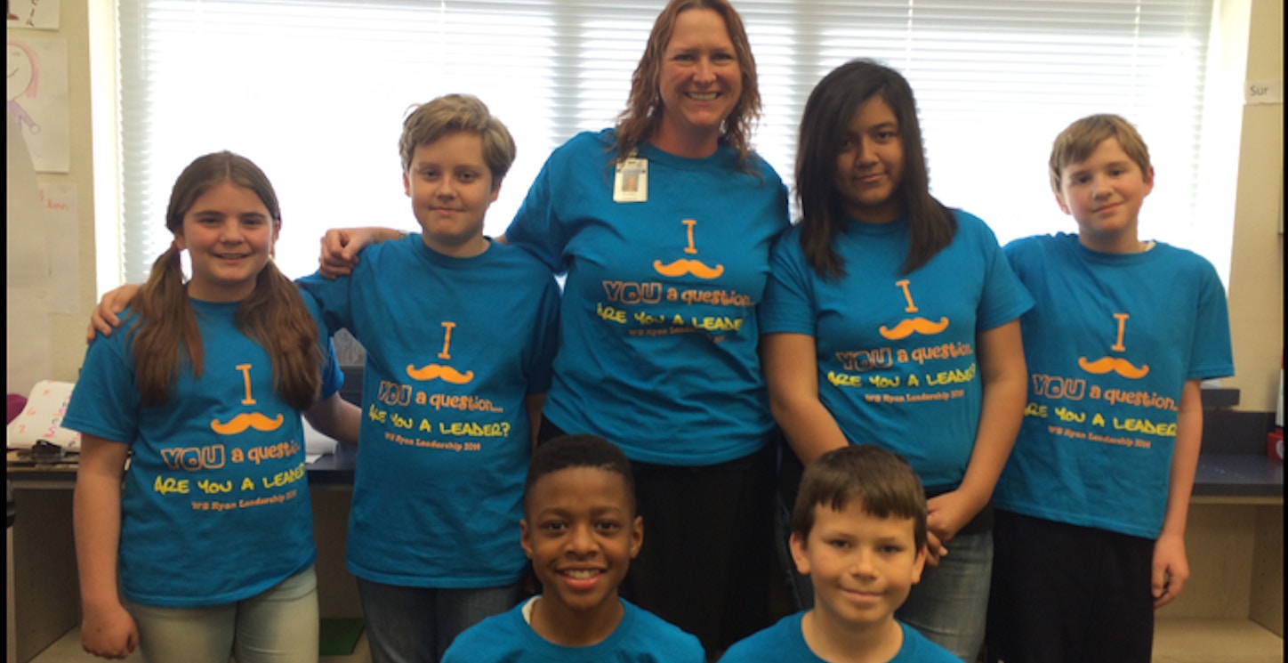 Ws Ryan Elementary Leadership Team T-Shirt Photo