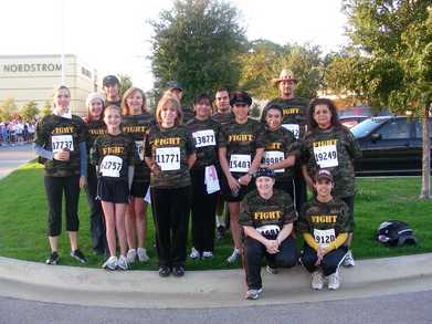 Susan G. Komen Race For The Cure Team Photo T-Shirt Photo