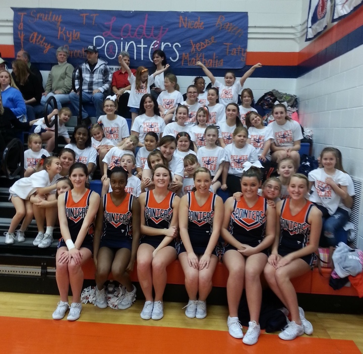 West Point Pee Wee Cheerleaders T-Shirt Photo