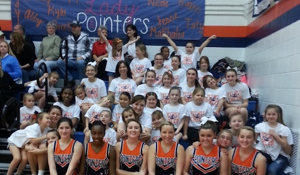 Picture of West Point Pee Wee Cheerleaders Custom T-Shirt Design West Point Pee Wee Cheerleaders T-Shirt Photo