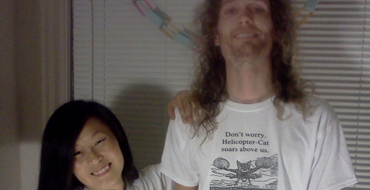 Everybody Look's Good In Helicopter Cat Shirts T-Shirt Photo