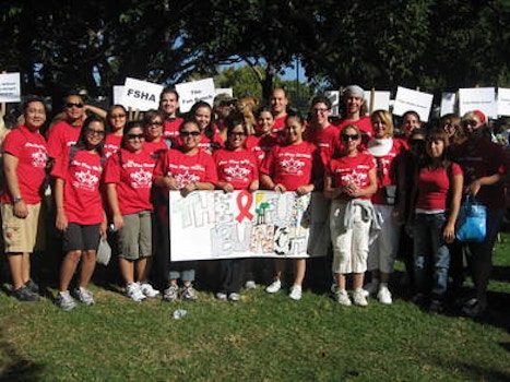 Aids Walk Los Angeles 2007   Fun Bunch! T-Shirt Photo