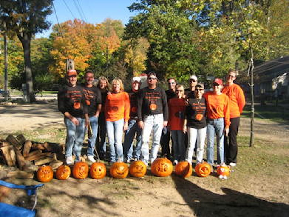 Halloween Camping   Friends Forever T-Shirt Photo