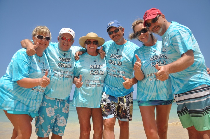 Keep Calm On The Beach In Jamaica T-Shirt Photo