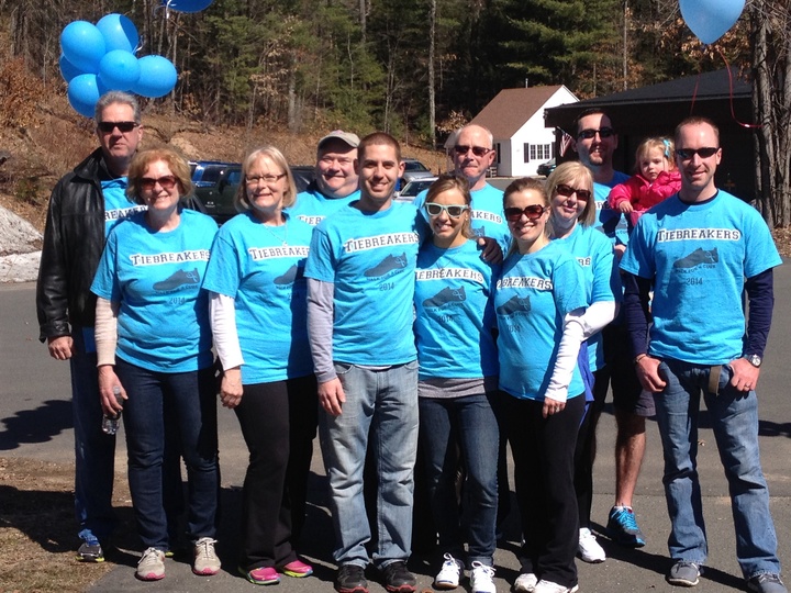 Ms Walk 2014 Team Tiebreakers T-Shirt Photo