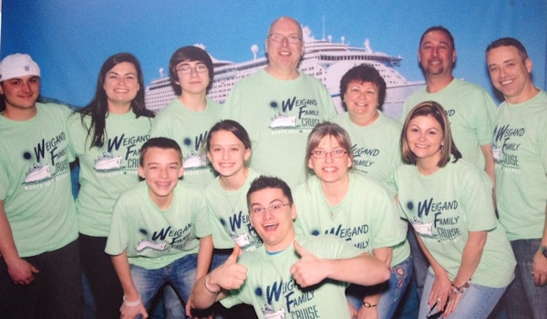 Weigand Family Cruise   It's All About The Big Guy! T-Shirt Photo