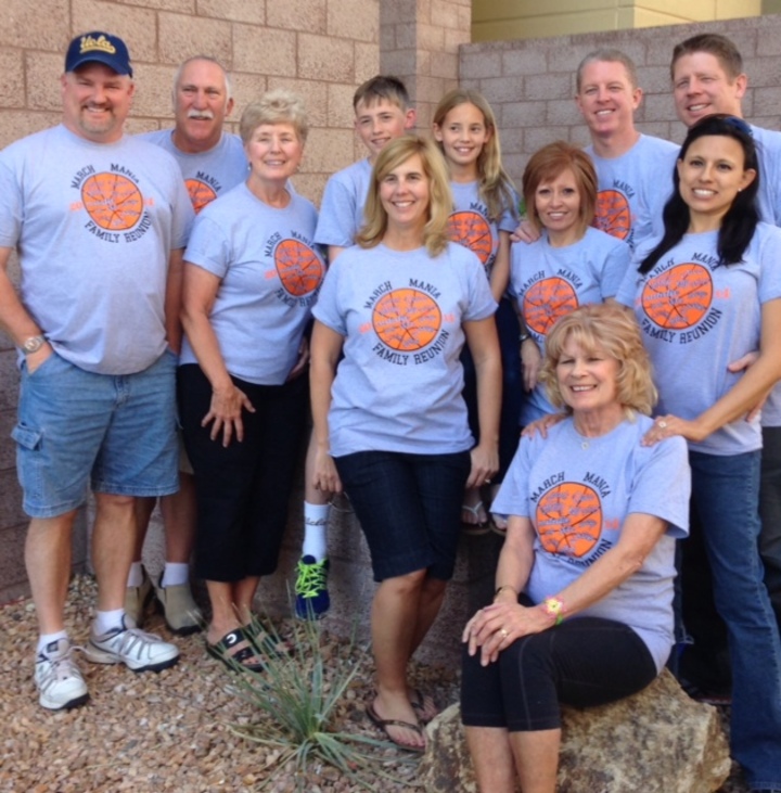 March Mania Family Reunion T-Shirt Photo