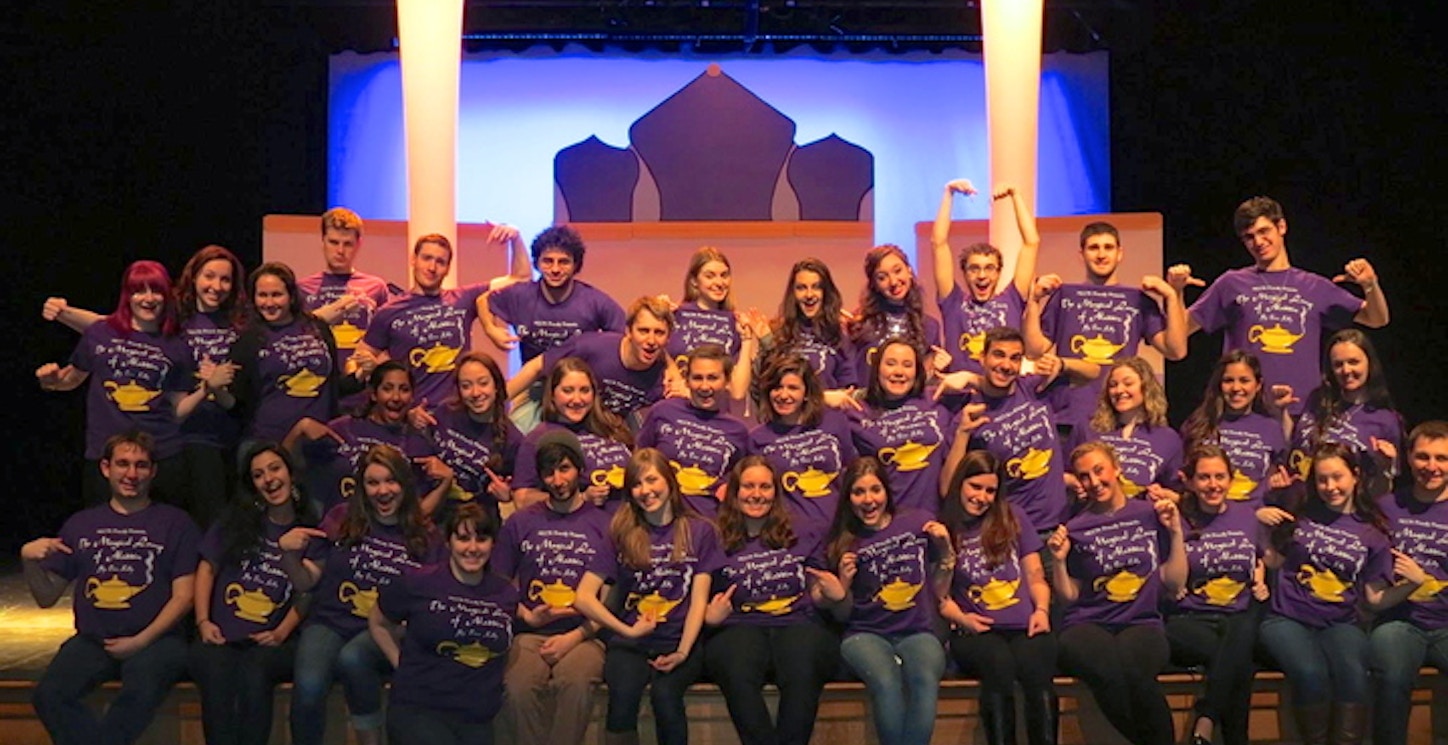 Picture of Marist College "The Magical Lamp Of Aladdin" Spring 2014 Custom T-Shirt Design Marist College "The Magical Lamp Of Aladdin" Spring 2014 T-Shirt Photo