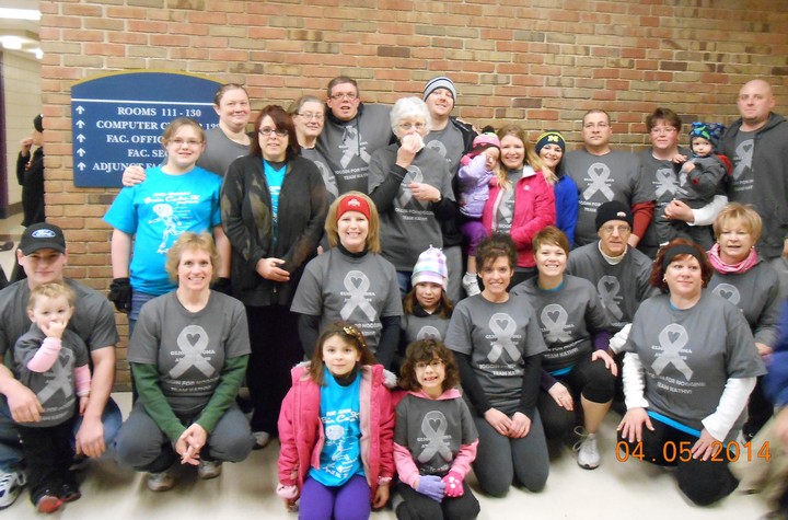 Glioblastoma Awareness...Team Kathy! T-Shirt Photo