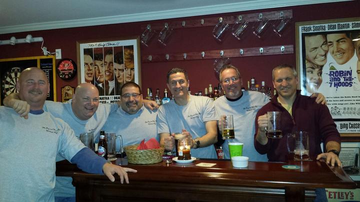 Guys At The Dog & Shoe Pub T-Shirt Photo