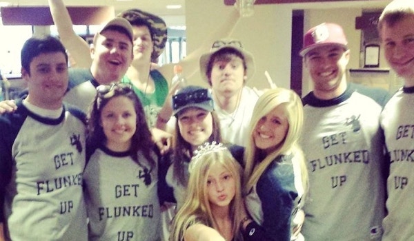 Flunk Day Baseball Team Coe College T-Shirt Photo