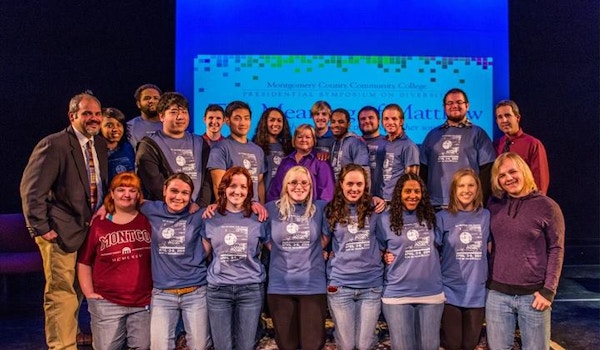 Cast  And Crew Of 'The Laramie Project' With Anti Hate Activist Judy Shepard T-Shirt Photo