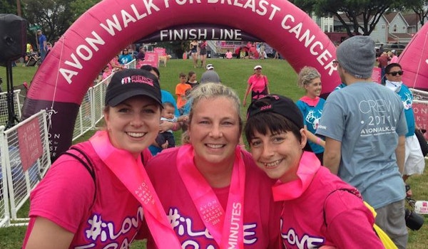 Team #Ilovegraceschool Conquers Breast Cancer!! T-Shirt Photo