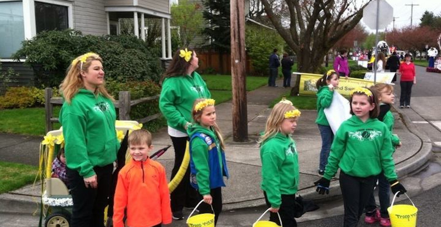 Picture of 2014 Daffodil Parade Custom T-Shirt Design 2014 Daffodil Parade T-Shirt Photo