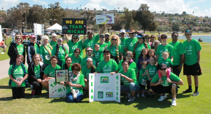 Team Micah  Walk For Epilepsy T-Shirt Photo