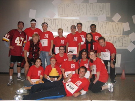 Dunder Mifflin Arlington Branch Fun Run Race For The Cure T-Shirt Photo