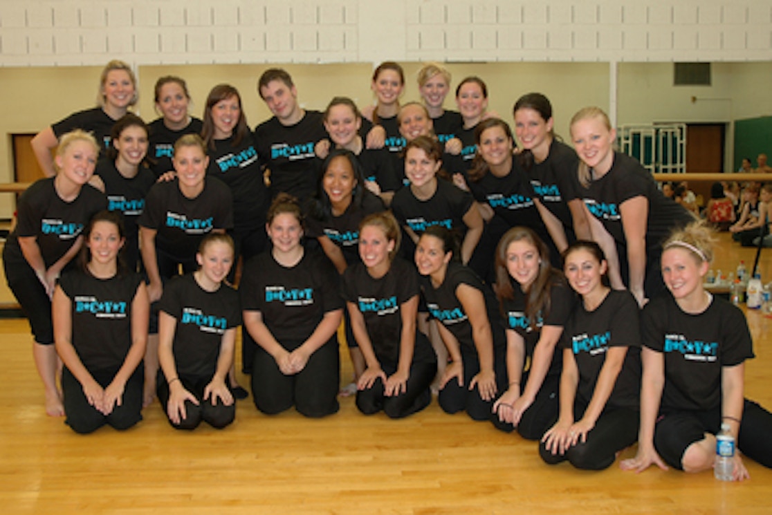 The Dance Company Of Virginia Tech T-Shirt Photo
