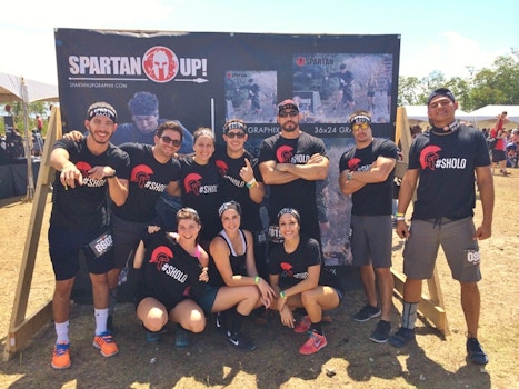 #Sholo Super Spartan Race Team Tees T-Shirt Photo