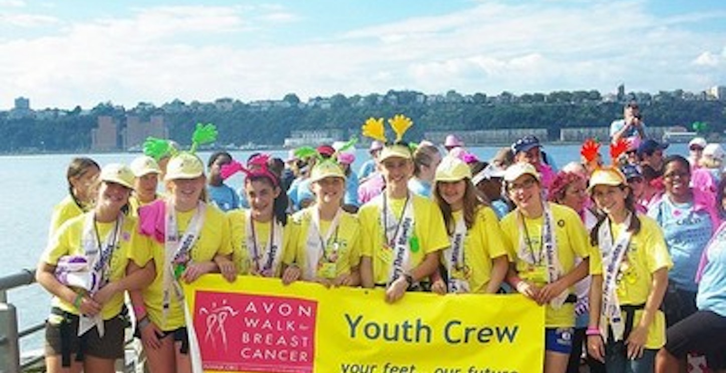 Avon Walk Youth Crew Rocks New York T-Shirt Photo