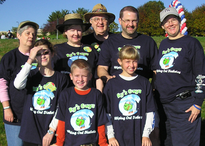 Ry's Guys   Wiping Out Diabetes T-Shirt Photo