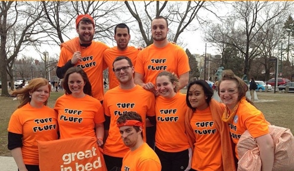 Tuff Fluff Dominated At The Boston Pillow Fight! T-Shirt Photo