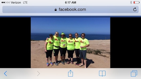200 Miles And Looking Bright And Refreshed In Our Custom Ink Shirts T-Shirt Photo