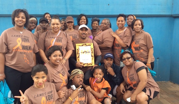 Picture of Team L.A.M.B Walk Ms Custom T-Shirt Design Team L.A.M.B Walk Ms T-Shirt Photo