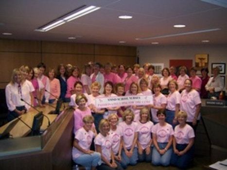 Passionately Pink For The Cure! Tm T-Shirt Photo