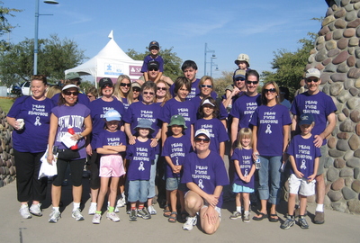 Team Twin Simpson At Walk Now For Autism '07 T-Shirt Photo