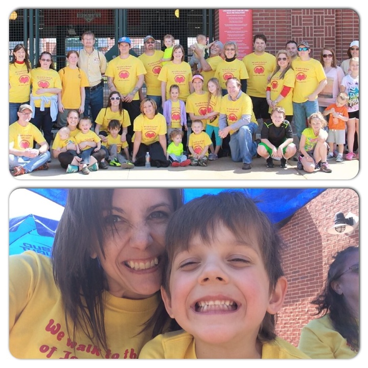 We Walk To The Beat Of Jonah's Heart T-Shirt Photo