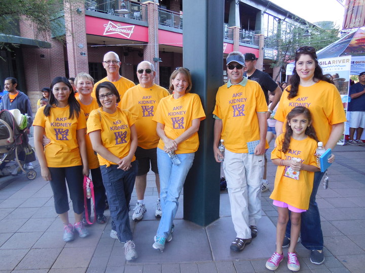 2014 National Kidney Foundation Of Arizona Walk T-Shirt Photo