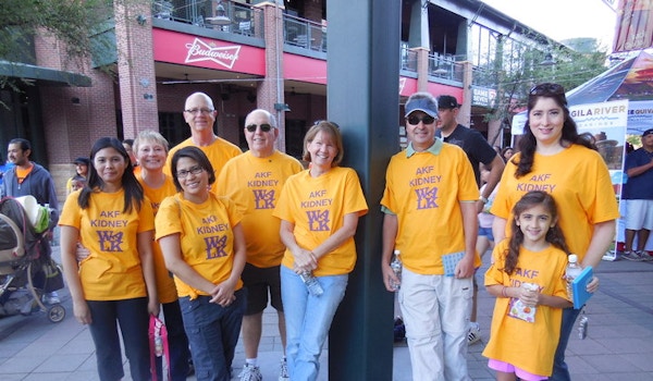 2014 National Kidney Foundation Of Arizona Walk T-Shirt Photo