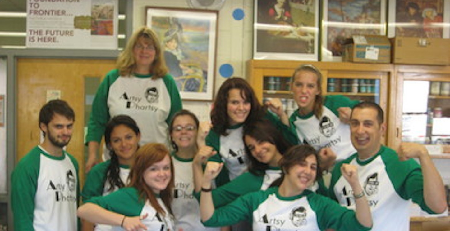 Picture of Artsy Phartsy Ap Studio Art Class Custom T-Shirt Design Artsy Phartsy Ap Studio Art Class T-Shirt Photo