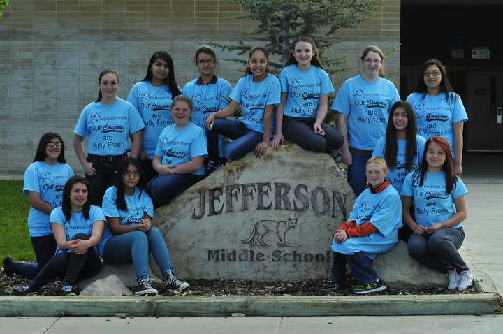 Jefferson Yearbook Staff T-Shirt Photo