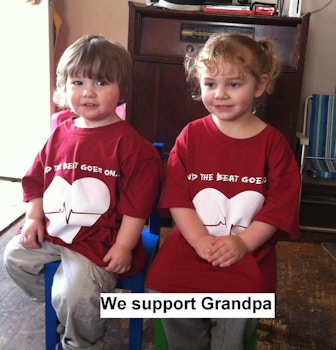 Grandpa's Support  T-Shirt Photo