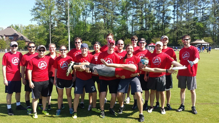 Highlands Ultimate Frisbee Small Group T-Shirt Photo