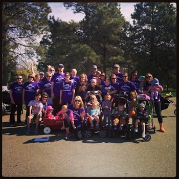 Team Quinn The Mighty Marches For Babies T-Shirt Photo