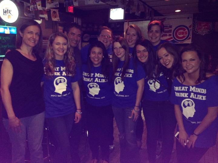 Psychology Bar Crawl T-Shirt Photo