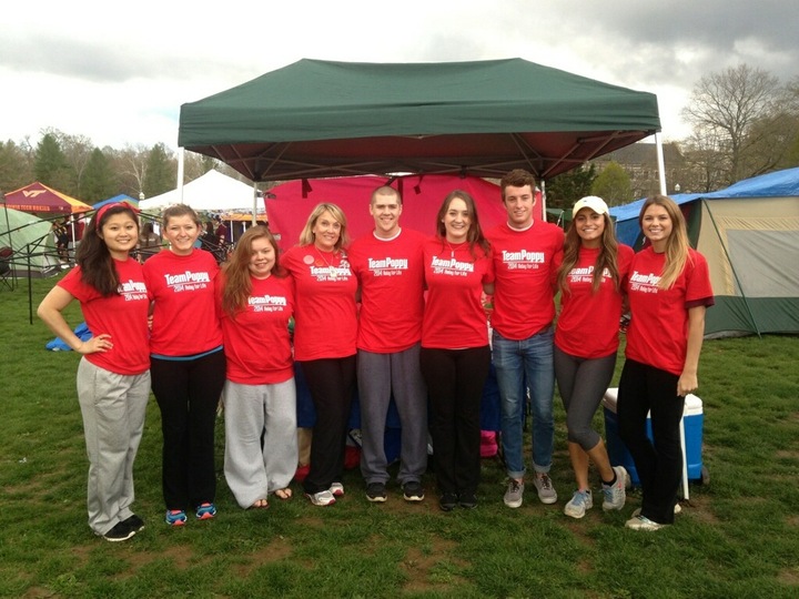 Team Poppy  2014 Relay For Life T-Shirt Photo