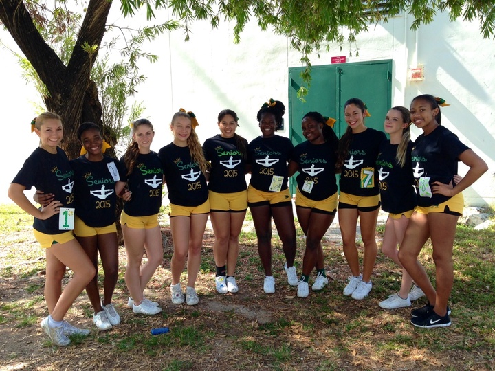 Varsity Senior Cheer T-Shirt Photo