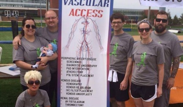 Kidney Walk   Team Gateway Vascular T-Shirt Photo