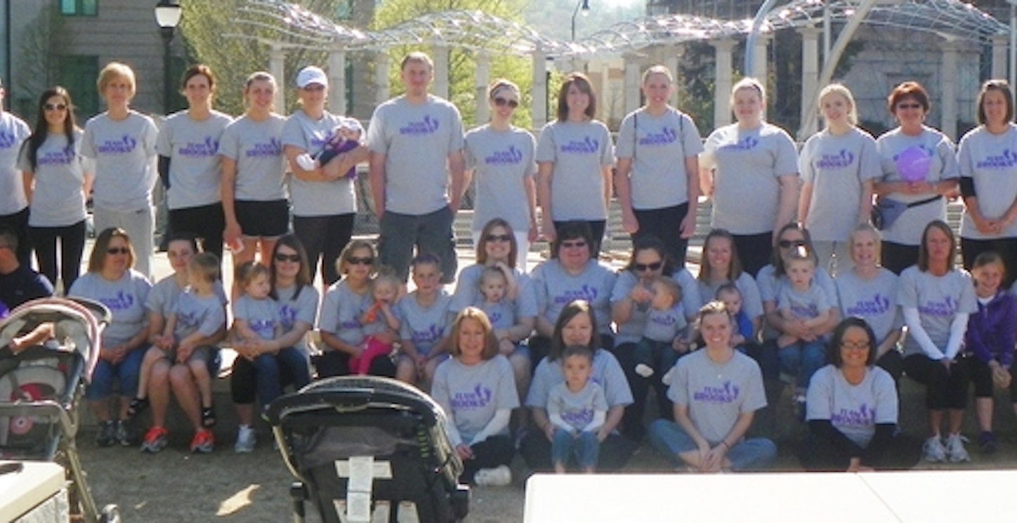 March For Babies 2014   Team Brooks T-Shirt Photo