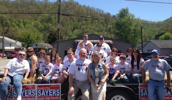 Team Sayers Parade Float T-Shirt Photo